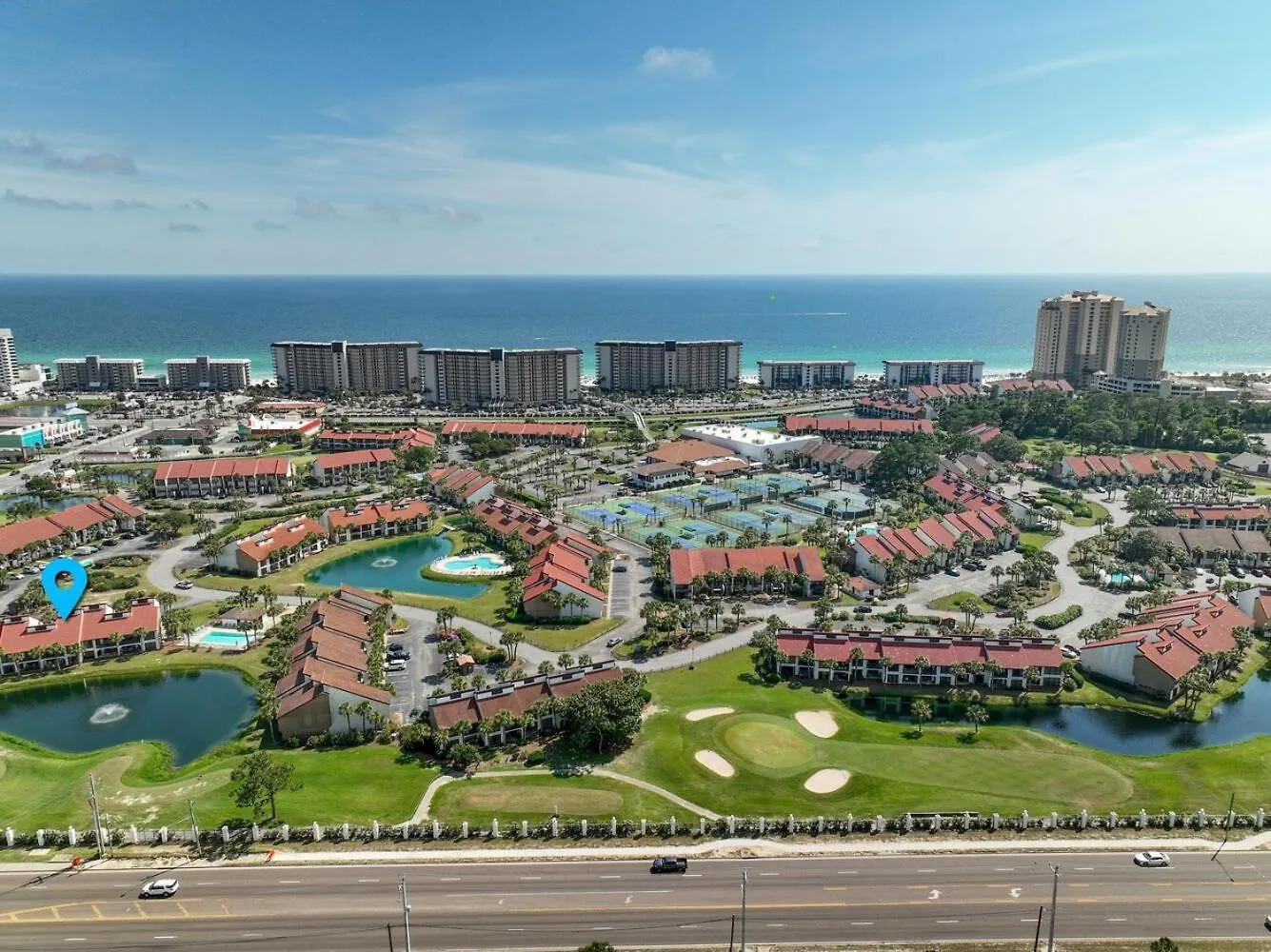 Edgewater Golf Villa 1409 Panama City Beach Apartment
